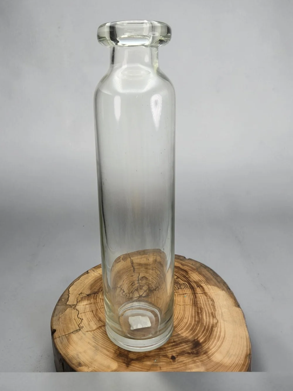 NWT Pottery Barn Large Recycled Glass Bottle Vase 14.5
